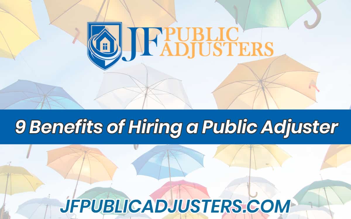 Benefits of Hiring a Public Insurance Adjuster