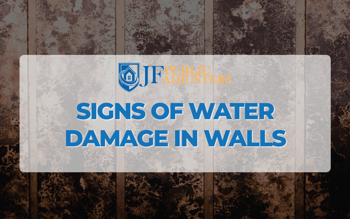 SIGNS OF WATER DAMAGE IN WALLS FEATURE IMAGE