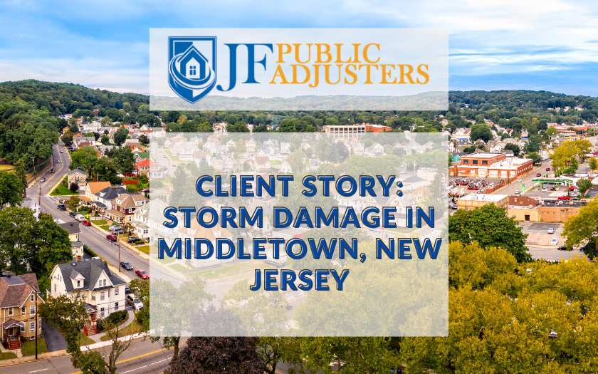 Client Story: Storm Damage in Middletown, New Jersey