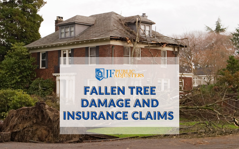 fallen tree damage and insurance claims