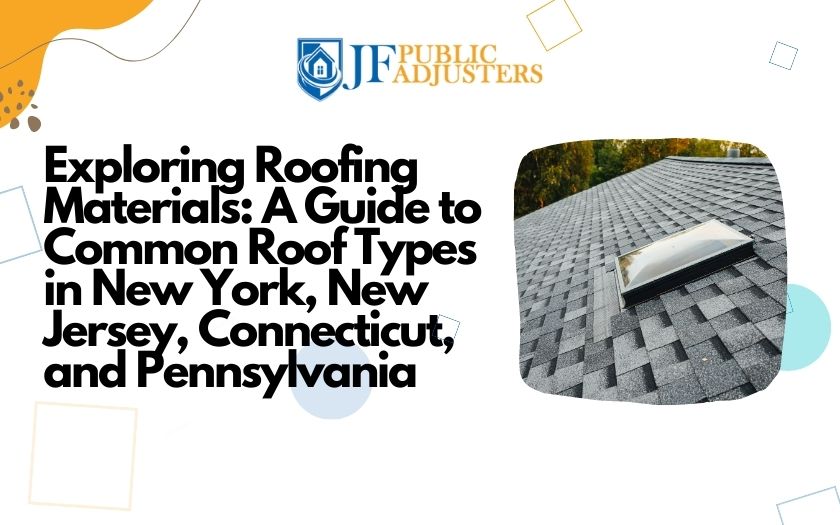 Exploring Roofing Materials A Guide to The Most Common Roof Types in New York, New Jersey, Connecticut, and Pennsylvania