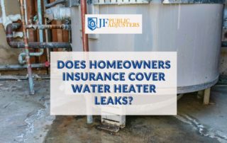 Does Homeowners Insurance Cover Water Heater Leaks
