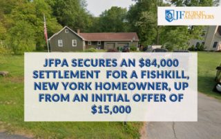 JFPA Negotiates Water Damage Claim for a Fishkill Homeowner