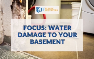 blog - water damage to your basement