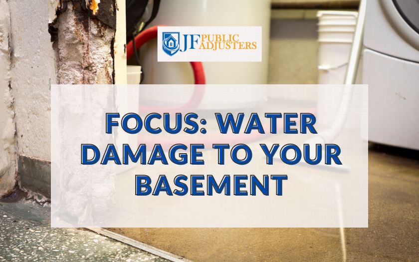 blog - water damage to your basement