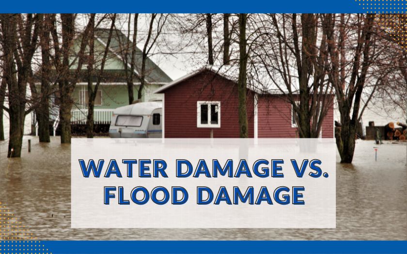 water damage vs flood damage